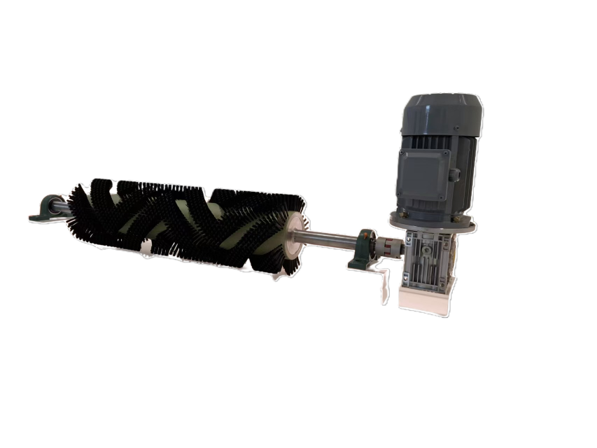 Elektrický čistič pásového pásu otočného kefy